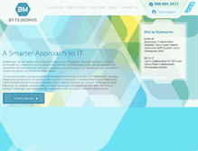 Tablet Screenshot of byteworks.com